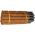 Poteau support fleur en fibre de coco - 25 mm / 120 cm - 