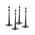 Fleece (agrotextile), border edging and net pegs - 12 cm - 50 pieces