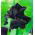 Iris germanica Black Night - bebawang / umbi / akar