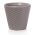 Vaso di fiori rotondo - Rato - 30 cm - Mocca - 