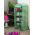 Ensidig drivhus med 4 hylder - 49 x 69 x 160 cm - 