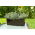 Jardinera de flores "Begonia" - 19 x 56 cm - marrón moca - 