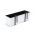 Balcony holder - Begonia - Black