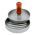Aluminium burger press - ø 12 cm