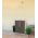 Kabinet alat rotan coklat beige tinggi - 