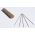 Obdelane bambusove palice / drogovi - 20 cm - 30 kosov - 