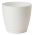 "Sahara petit" yuvarlak tabak - 13 cm - beyaz - 