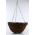 Pinti dirbiniai - pakabinamas gėlių krepšelis - 30 cm - modelis FL5283 - 