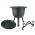 Cast iron hunter's pot - bonfire pot - 5 l