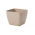 "Sahara petit" fyrkantig hylsa - 17 cm - kaffe latte - 