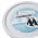 Set 5 wadah makanan bulat - Mia "Polar" - 0,5 liter - es biru - 