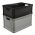 Contenitore per trasporto Robert 45 litri grigio grafite - 