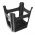 Graphitgrauer Maxi-Kunststoffhocker - 
