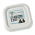 Set 6 wadah makanan persegi panjang - Mia "Polar" - 90 ml - es biru - 