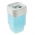 Set 6 wadah makanan persegi panjang - Mia "Polar" - 90 ml - es biru - 