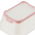 Mutiara merah muda Jonas A7 keranjang penyimpanan non-slip - 
