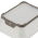 Keranjang penyimpanan non-slip Jonas A6 abu-abu-cokelat - 