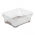 Keranjang penyimpanan non-slip Jonas A6 abu-abu-cokelat - 