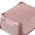 Cesta de almacenamiento rosa perla A6 - 