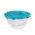 Conjunto de 6 recipientes redondos para alimentos - Fredo "Fresh" - 0.2 litros - azul fresco - 