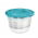 Set of 4 round food containers - Fredo "Fresh" - 0.8-litre - fresh blue