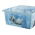Kotak penyimpanan transparan biru 10 liter Filip "Frozen" - 