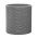 Large round plant pot - ø 43.7 cm - Cylinder Planter - silver-grey