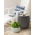 STRIKKET bord - ideelt til haver og terrasser - sandbeige - 