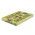 Collapsible basket with soft handles - Ben - 45 litre - grey brown/fern flower green