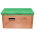 Nestkast Swift - bruin met groendak - 