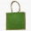 Jute-Einkaufstasche - 40 x 35 x 15 cm - grün - 