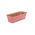 Molde de papel rectangular "plumpy" - 15,8 x 5,5 x 5,2 cm - rojo con patrón de puntos - 20 piezas - 