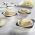 Cupcake and muffin baking frame - for 24 moulds - white - 20 pcs