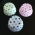 Cupcake liner, papir bakekopp - 50 x 32 mm - stjerner - 500 stk - 