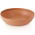 Eenvoudige plantenpot "Glinka" met schotel - 11 cm - terracottakleurig - 