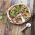 Ronde pizzasteen met handvat + mes - 33 cm - 
