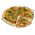 Ronde pizzasteen met handvat + mes - 33 cm - 