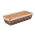 "Plumcake" rectangular paper cake mould - 21.6 x 9 x 3 cm - 5 pcs