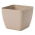 "Sahara petit" fyrkantig hylsa - 17 cm - kaffe latte - 