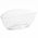 Oala cu flori orhidee ovale - Luna - 37 cm - Incolor - 