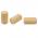 Synthetic cork - 38 x 22 mm - 20 pcs