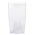 Ghiveci cu flori pătrate orhidee - Coubi - 12,6 cm - transparent - 