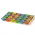 Cornice da forno per cupcake e muffin - per 24 stampi - mix di colori - 5 pz - 