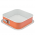 Bandeja desmontable cuadrada antiadherente - naranja - perfecta para pasteles, tortas y otros pasteles - 