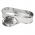 Teglia da forno rettangolare lunga in lamiera zincata - 34 x 12 cm - per dolci e torte - 