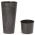 Ümmargune kõrge taimepott sisetükiga - Tubus Slim Effect - 25 cm - antratsiithall - 