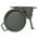 Forno holandês de caçador de ferro fundido com função de grelha - Forno holandês de fogueira - 8 l - 