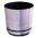 Ronde bloempot "Dekor" - 26 cm - maan glans - 
