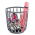 Mehrzweckbehälter - Sitz UNIQUBO - 35 Liter - Steingrau - 