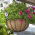 Hangende bloemenmand "Cottage" met mat van kokosvezel - 35 cm - 
